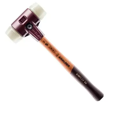 Kladivo s měkkým čelem SIMPLEX nylon 50 mm Halder 3008.050