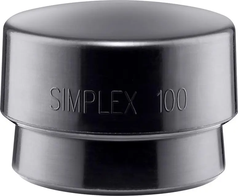 Hlava pro kladivo s měkký m čelem SIMPLEX průměr 10 0 mm, guma, Halder
