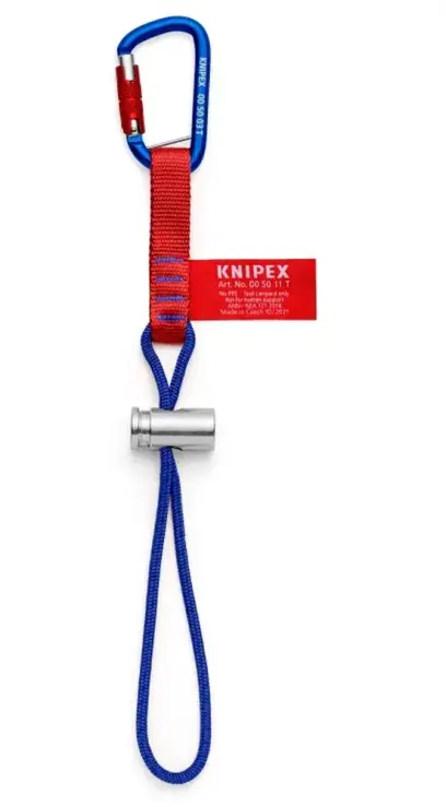 Adaptérový popruh Knipex 00 50 13 T BK s karabinou (K 00 50 13 T BK)