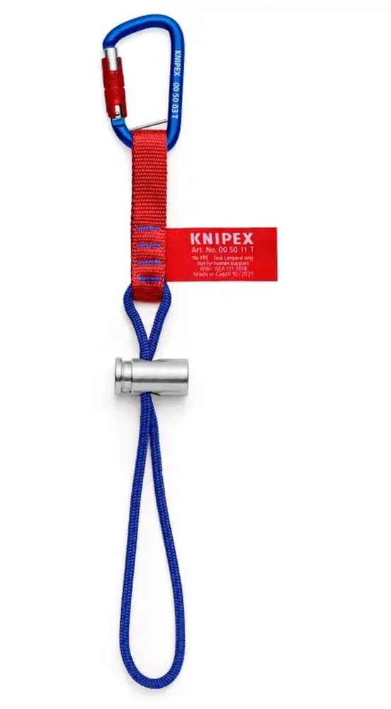 Adaptérový popruh Knipex 00 50 13 T BK s karabinou (K 00 50 13 T BK)