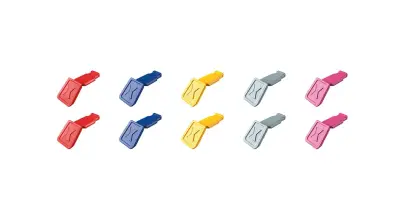 Barevné klipy Knipex 00 61 10 C V01 ColorCode mix barev 1 (10 ks) (K 00 61 10 C V01)