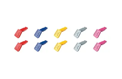 Barevné klipy Knipex 00 61 10 C V01 ColorCode mix barev 1 (10 ks) (K 00 61 10 C V01)