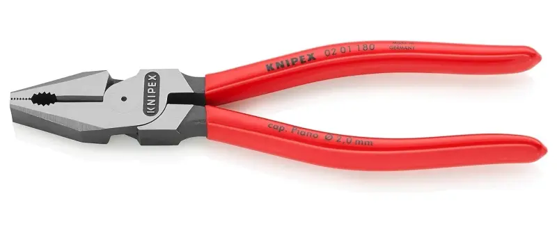 Silové kombinované kleště 180 mm Knipex 02 01 180 SB (K 02 01 180 SB)