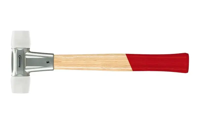 Kladivo s měkkým čelem nylon topůrko jasan 40mm FORMAT