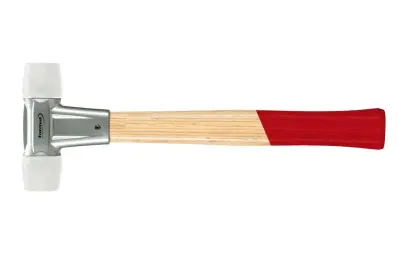 Kladivo s měkkým čelem nylon topůrko jasan 50mm FORMAT