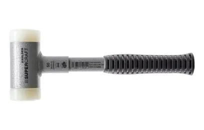 Palička s měkkým čelem bez zpětného rázu, topůrko ocelová trubka SUPERCRAFT 60 mm Halder 3377.060