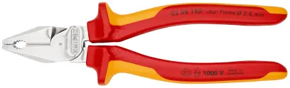 Kombinované kleště 180 mm Knipex 02 06 180 SB - silové (K 02 06 180 SB)