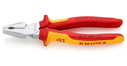 Kombinované kleště 200 mm Knipex 02 06 200 SB - silové (K 02 06 200 SB)