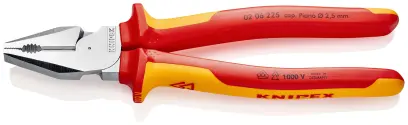 Kombinované kleště 225 mm Knipex 02 06 225 SB - silové (K 02 06 225 SB)