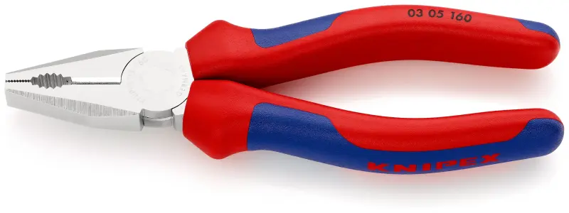 Kombinované kleště 160 mm Knipex 03 05 160 SB (K 03 05 160 SB)