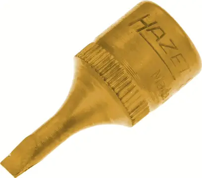 Zástrčná bitová hlavice 1/4" SL 0,6x3,5 mm
