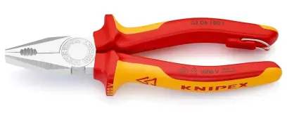 Kombinované kleště 180 mm Knipex 03 06 180 T BK (K 03 06 180 T BK)