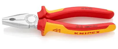 Kombinované kleště 200 mm Knipex 03 06 200 SB (K 03 06 200 SB)