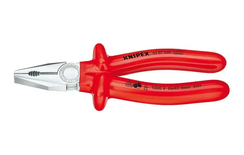 Kombinované kleště 200 mm Knipex 03 07 200 VDE do 1000 V (K 03 07 200)