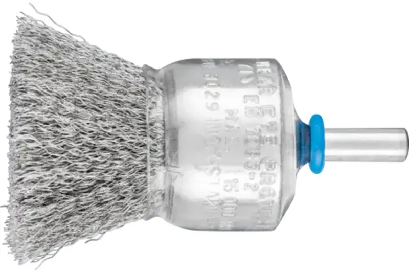 Štětcový kartáč se stopkou Pferd PBU 3029/6 INOX 0,15, nesplétaný drát INOX (PF4007220598061)