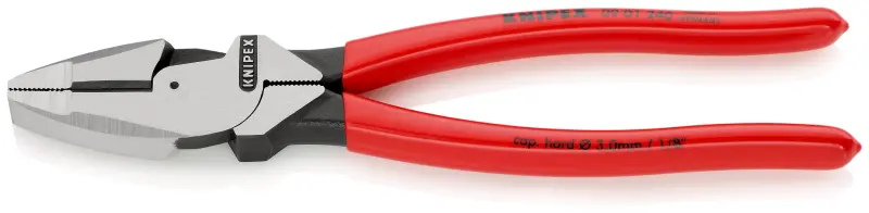 Kombinované kleště 240 mm Knipex 09 01 240 SB - silové, americký model (K 09 01 240 SB)