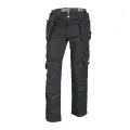 Pracovní kalhoty Milwaukee FREEFLEX WP BL 52, černé, Vel. 52/L, 4932498194
