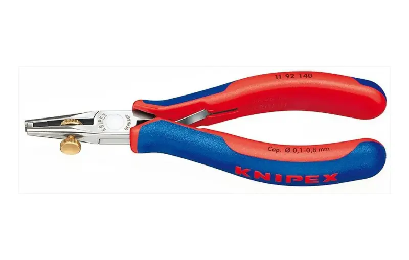 Odizolovací kleště 140 mm. KNIPEX 11 92 140 - leštěná hlava, vícesložkové návleky (K 11 92 140)