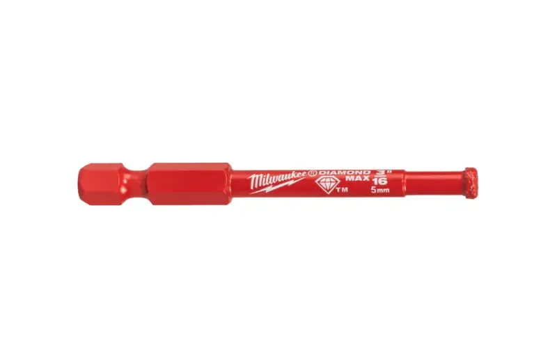 Diamantový vrták 1/4" Milwaukee DIAMOND PLUS pro mokré / suché vrtání (pr. 5 mm) 4932498341 (MI4932498341)