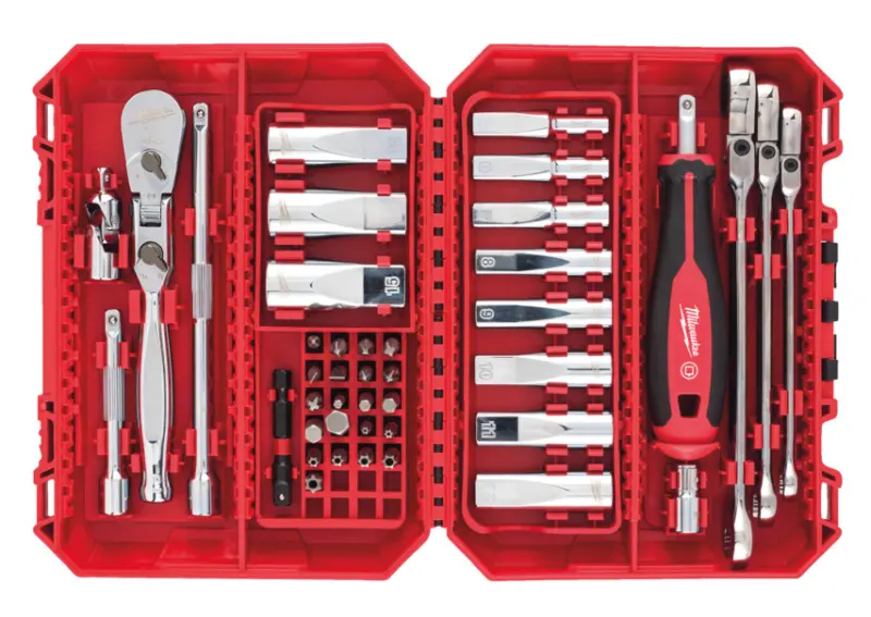 Sada ráčny 1/4", klíčů a dlouhých nástrčných klíčů Milwaukee Premium (42 ks) 4932498382 (MI4932498382)