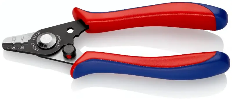 Odizolovací kleště 130 mm Knipex 12 82 130 SB - pro světlovodné kabely Coating (K 12 82 130 SB)