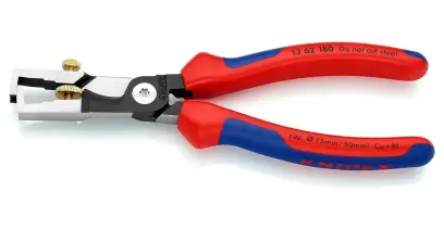 Odizolovací kleště 180 mm Knipex 13 62 180 SB s kabelovými nůžkami (K 13 62 180 SB)