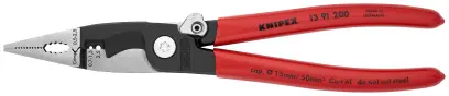 Elektroinstalační kleště 200 mm Knipex 13 91 200 SB (K 13 91 200 SB)