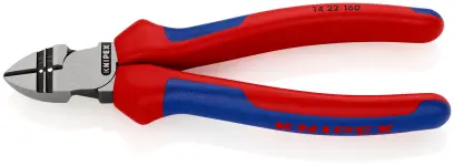 Boční odizolovací kleště 160 mm Knipex 14 22 160 SB (K 14 22 160 SB)