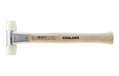 Kladivo s měkkým čelem BASEPLEX nylon 25 mm Halder 3908.025
