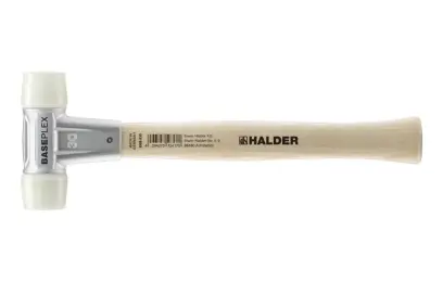 Kladivo s měkkým čelem BASEPLEX nylon 30 mm Halder 3908.030