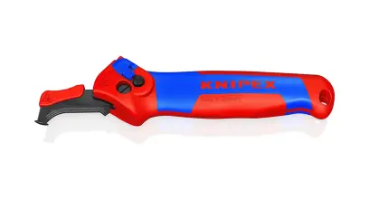 Stahovací nůž Knipex 16 50 145 SB s vodicí botkou (K 16 50 145 SB)