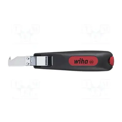 Nůž na kabely 4 ÷ 28 mm2 s hákovou čepelí Wiha 44619 (SB balení) (WIHA44619)