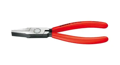 Ploché kleště 160 mm. KNIPEX 20 01 160 - leštěno, plastové návleky (K 20 01 160)
