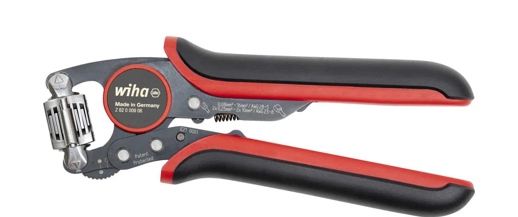 Automatické krimpovací kleště 193 mm Wiha 45223, Typ Z 62 0 06 (WIHA45223)