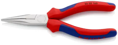 Půlkulaté kleště Knipex 25 05 160 SB s břity (K 25 05 160 SB)
