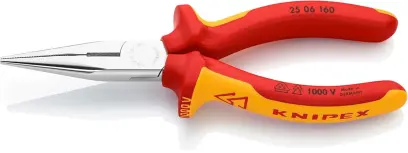 Půlkulaté kleště Knipex 25 06 160 SB s břity (K 25 06 160 SB)