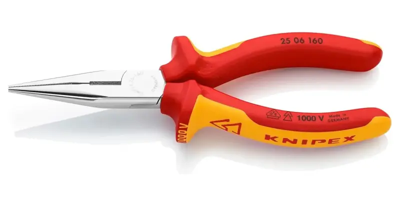 Půlkulaté kleště Knipex 25 06 160 SB s břity (K 25 06 160 SB)