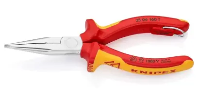 Kleště Knipex 25 06 160 T 160 mm půlkulaté s břity T (K 25 06 160 T)