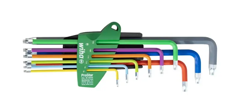 Zástrčné klíče TORX v držáku Prostar (Sada 9 dílů) (WIHA46556)