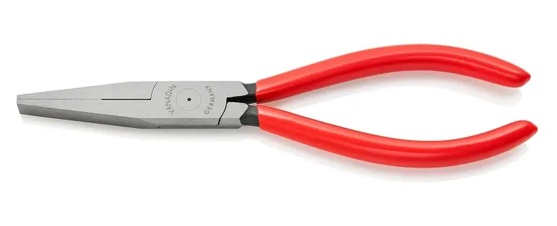 Ploché kleště typu Langbeck 190 mm (s prodlouženými čelistmi) Knipex 30 11 190 - leštěná hlava, plastové návleky (K 30 11 190)
