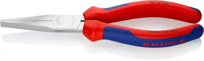 Ploché kleště typu Langbeck 190 mm (s prodlouženými čelistmi) KNIPEX 30 15 190 - chromováno, vícesložkové návleky (K 30 15 190)