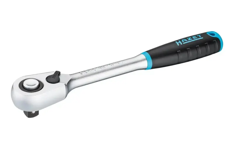 Přepínací ráčna s jemným ozubením 1/2", 275 mm, 90 zubů, HAZET