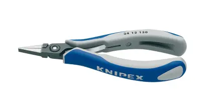 Kleště Knipex 34 12 130 130 mm pro elektroniku - ploché (K 34 12 130)