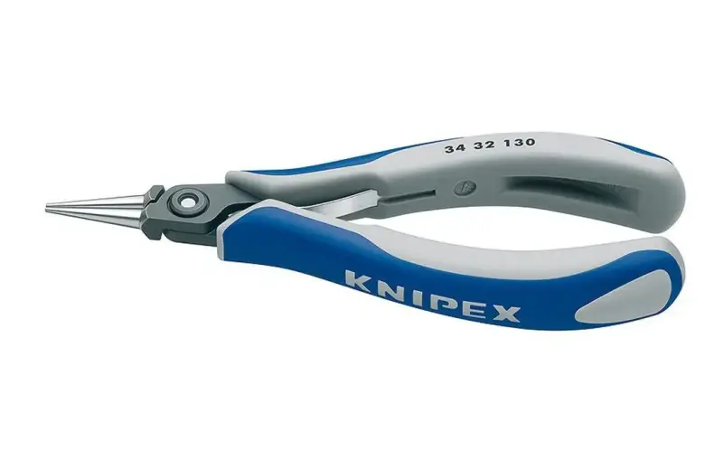 Kleště Knipex 34 32 130 130 mm pro elektroniku - kulaté (K 34 32 130)