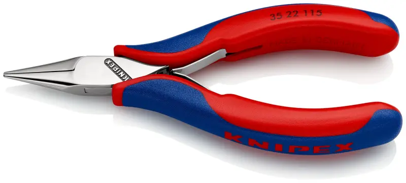 Kleště Knipex 35 22 115 SB pro elektroniku - přidržovací (K 35 22 115 SB)