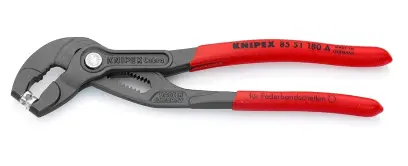 Kleště Knipex 85 51 180 A - na hadicové spony s pružicími pásy (K 85 51 180 A)