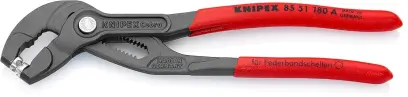 Kleště Knipex 85 51 180 A - na hadicové spony s pružicími pásy (K 85 51 180 A)