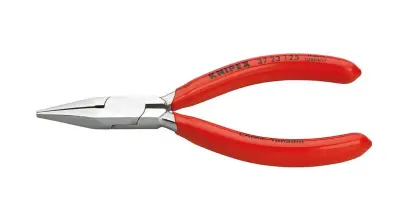 Kleště Knipex 37 23 125 pro jemnou mechaniku - ploché, zašpičatělé (K 37 23 125)
