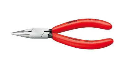 Kleště Knipex 37 31 125 SB pro jemnou mechaniku - půlkulaté (K 37 31 125 SB)
