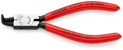 Kleště Knipex 44 21 J01 SB - vnitřní pojistné kroužky, zahnuté hroty 90° (K 44 21 J01 SB)